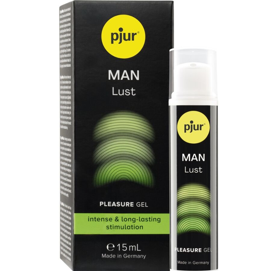 PJUR - MAN LUST PLEASURE GEL ESTIMULAÇÃO INTENSA E DURADOURA 15 ML