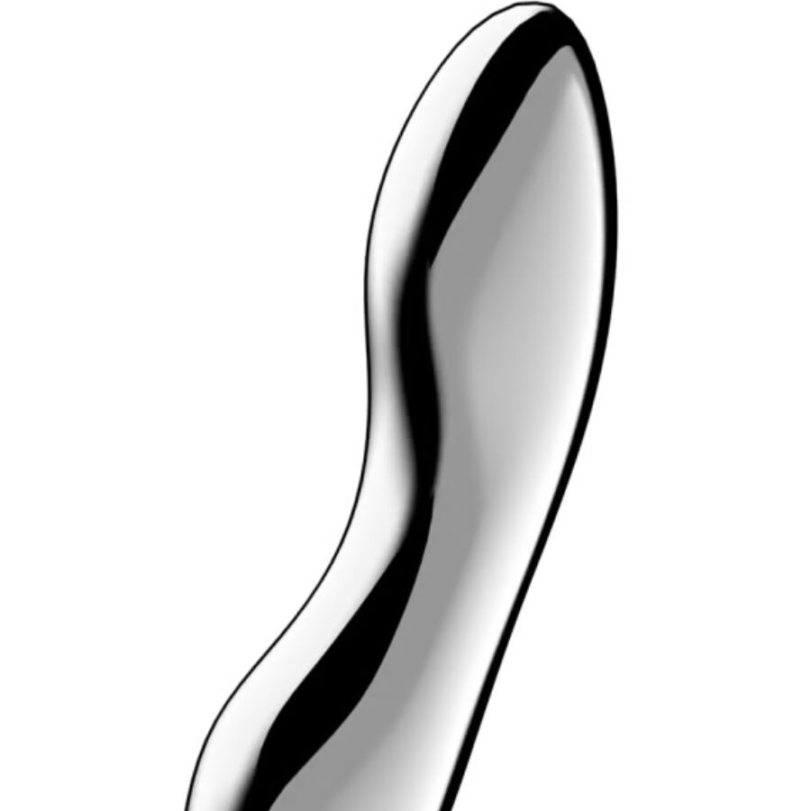 SATISFYER - COSMIC CREST 2 DILDO DE AÇO INOXIDÁVEL COM DUAS EXTREMIDADES - Image 3