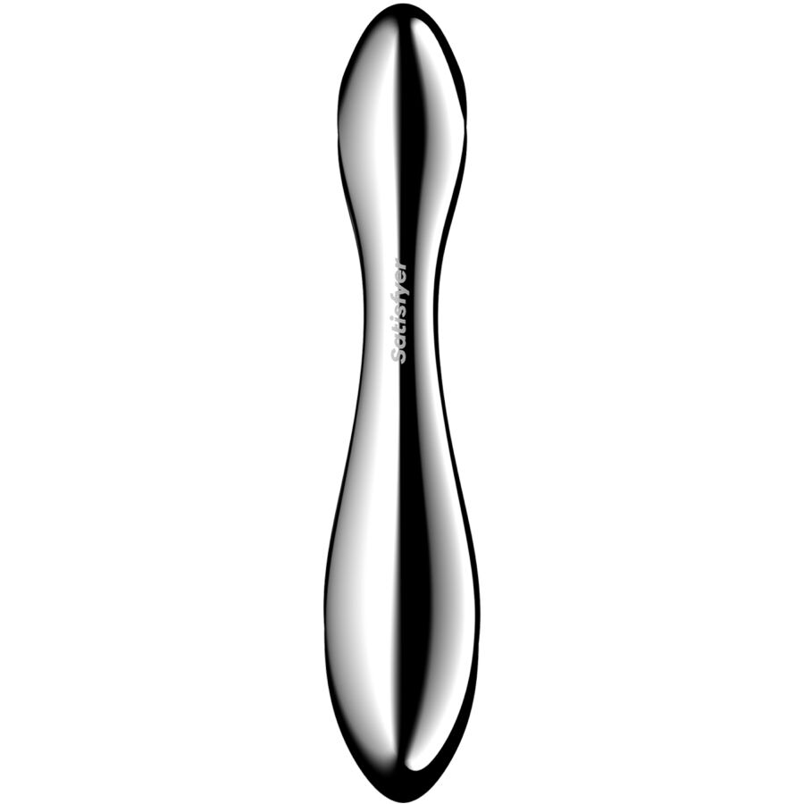 SATISFYER - PURE GRAVITY 2 DILDO DE AÇO INOXIDÁVEL COM DUAS EXTREMIDADES - Image 4