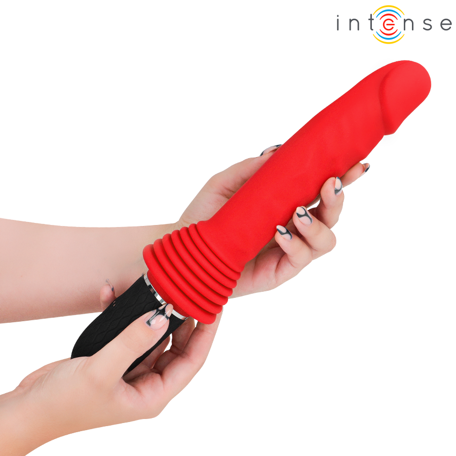 INTENSE - VIBRADOR DE EMPURRAÇÃO CYNTHIA COM CONTROLE REMOTO - Image 4