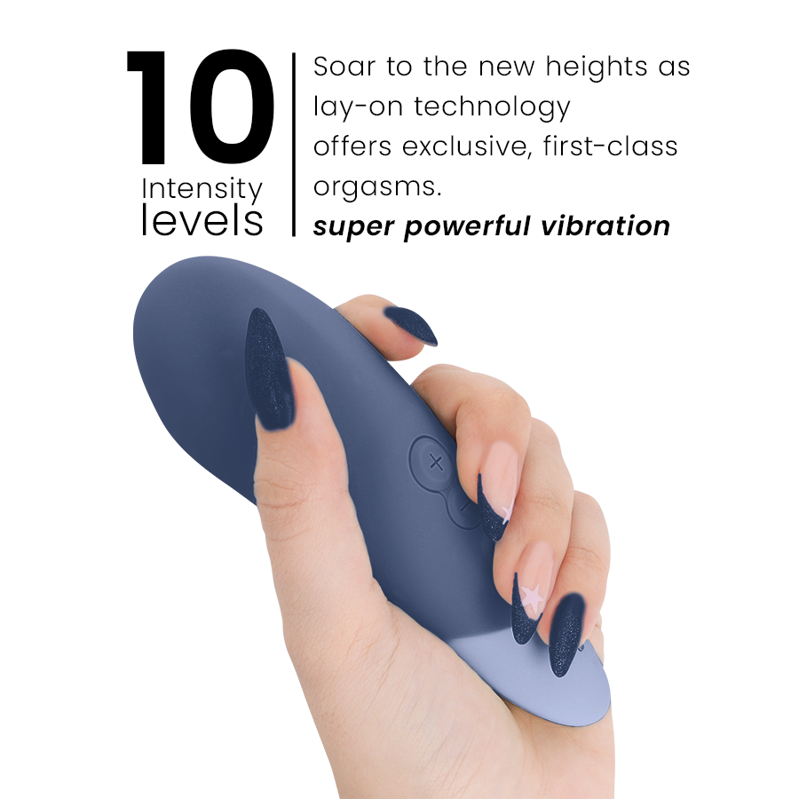 WOMANIZER - VIBE VIBRADOR SILENCIOSO DE USO À DIRETA AZUL ESCURO - Image 5