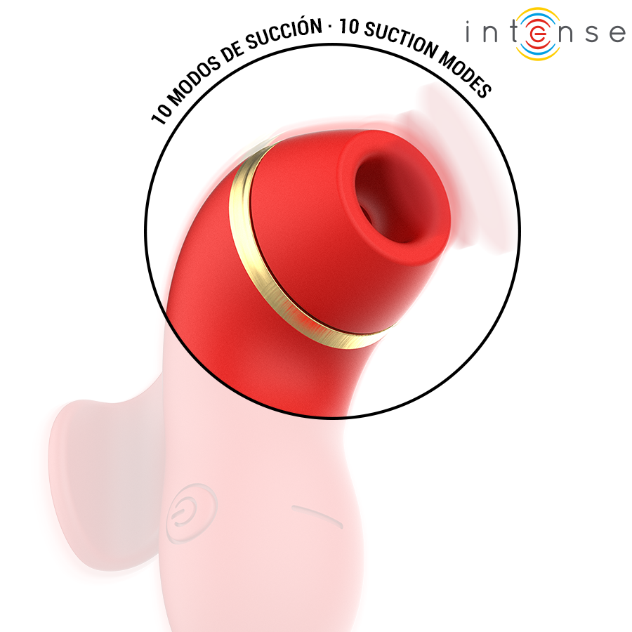 INTENSE - ESTIMULADOR DE PATTY COM 4 PONTAS, SUCÇÃO, TOQUES, CÓCEGAS E LAMBIDAS - Image 5